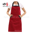 Custom logo milk tea coffee shop 100% cotton chef apron